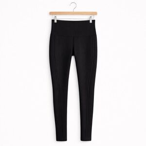 SPANX Look At Me Now Seamless Leggings Black Size Small